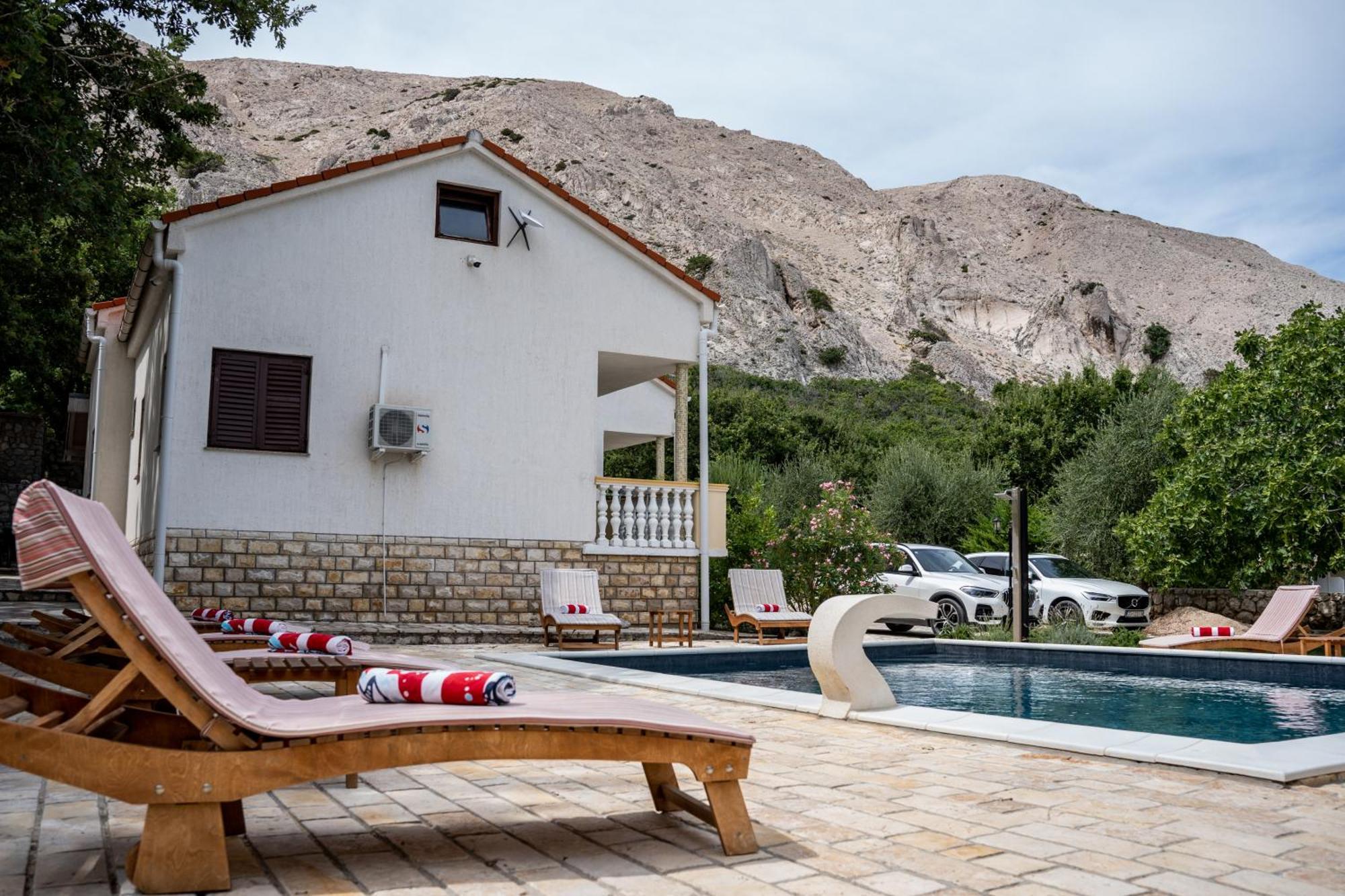 Villa Pag Dubrava Relax With Pool Bosana 외부 사진