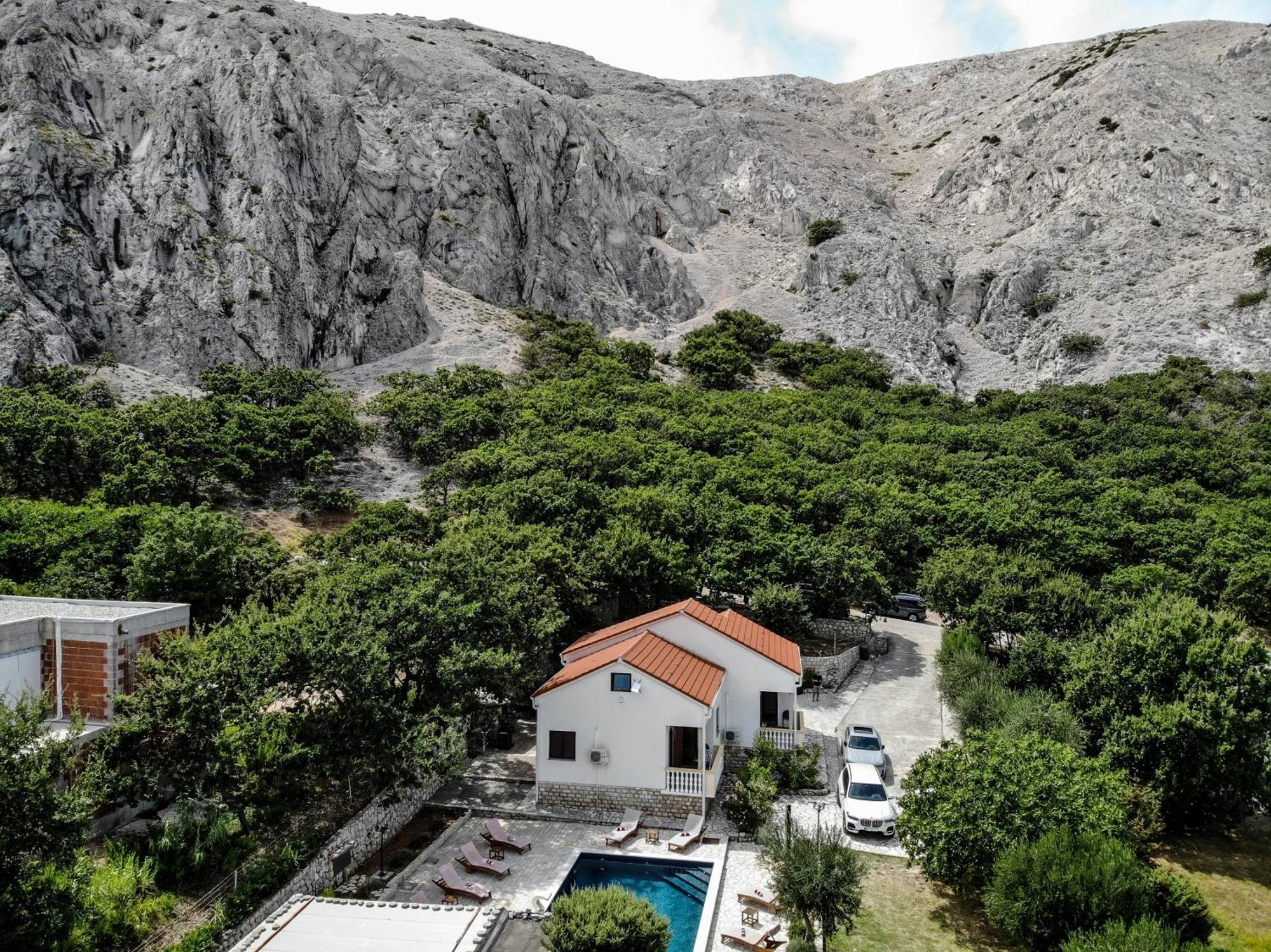 Villa Pag Dubrava Relax With Pool Bosana 외부 사진